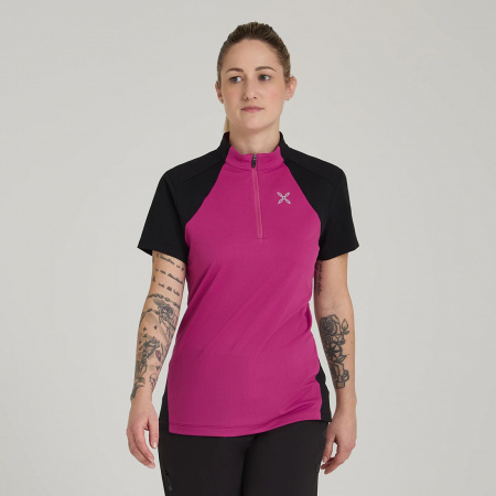 Футболка женская Montura HADE ZIP T-SHIRT WOMAN Baton Rouge L