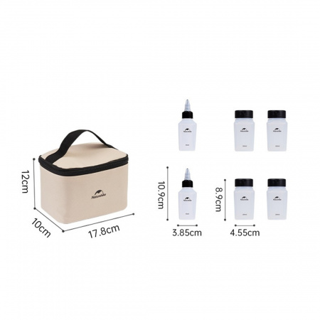 Набор контнейнеров для специй Naturehike Shiwei CNH22CJ043 6 шт