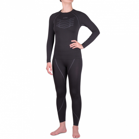Термобелье UTO комплект Sports 4.0 Bamboo Charcoal W's 923201 Black/Grey S