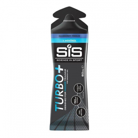 Гель энергетический SIS Gel TURBO+, вкус Голубика + ментол, 60мл