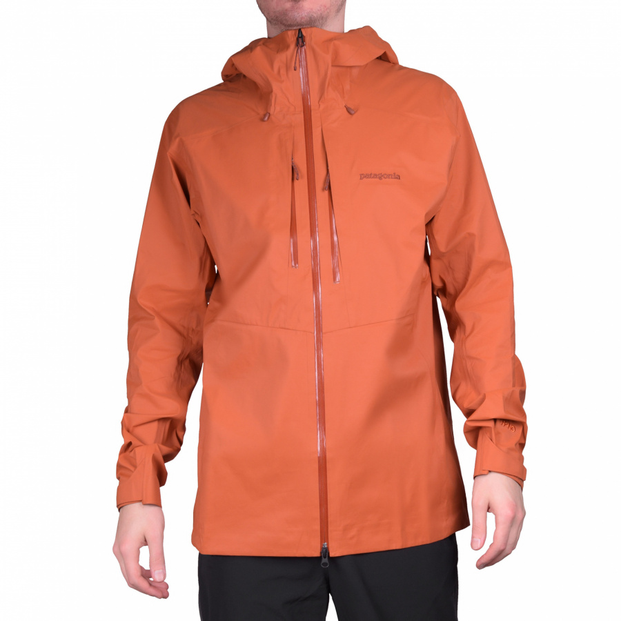 Куртка мембранная Patagonia M10 Storm Jacket Темно-оранжевая (RTLR) L