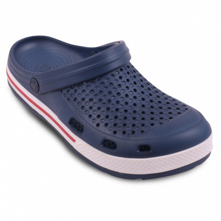 Сабо COQUI женские 6413 темно-синие, Navy-White, 42