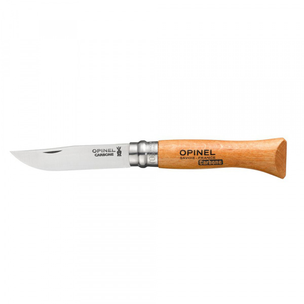 Нож Opinel №6, углеродистая сталь, бук