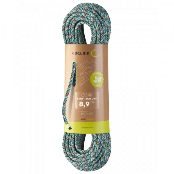 Динамическая веревка Edelrid Swift Eco Dry 8,9мм 1м на отрез