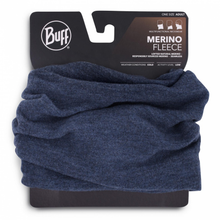 Бандана Buff Merino Fleece Navy 129444.787.10.00