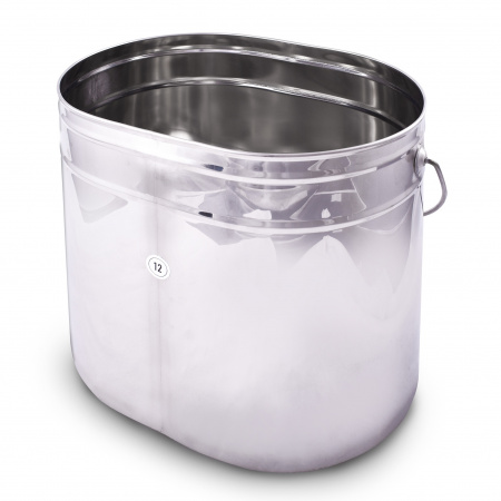 Котелок высокий 12,0 л. без крышки (Роза ветров)