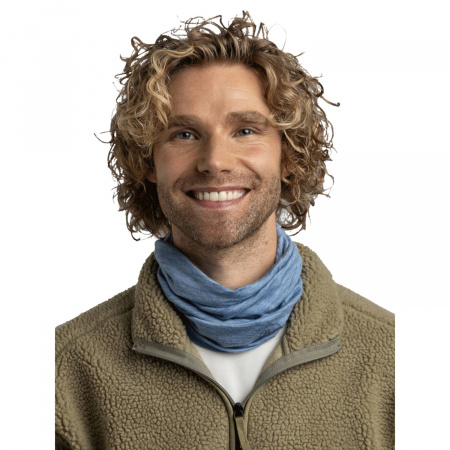 Бандана Buff Merino Lightweight Solid Lake Blue 113010.739.10.00