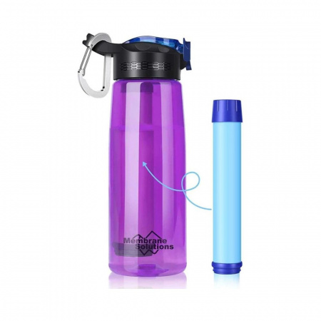 Фляга с фильтром WATER FILTER BOTTLE, 428917, Цвет Purple