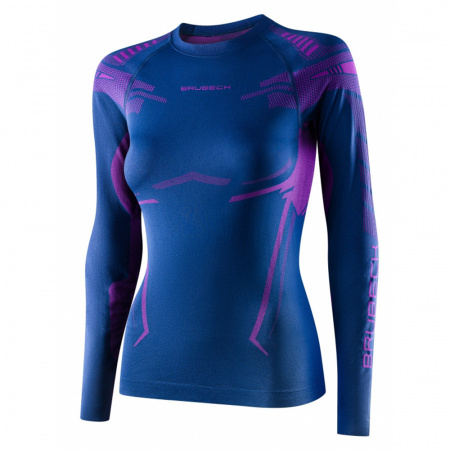 Термобелье женское Brubeck футболка с длинным рукавом зональная DRY