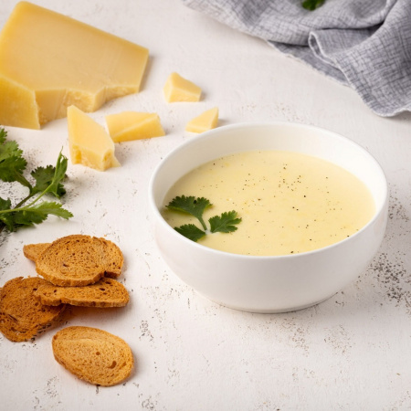 Organic Food Крем-суп картофельный с сыром и гренками, 50 гр