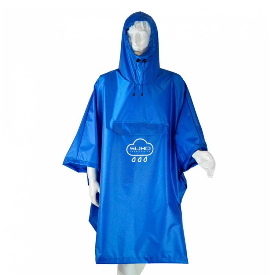 Дождевик-пончо Germostar Suho темно-синий