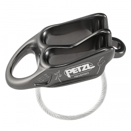 Страховочное устройство Petzl Reverso серое Страховочное устройство Petzl Reverso серое