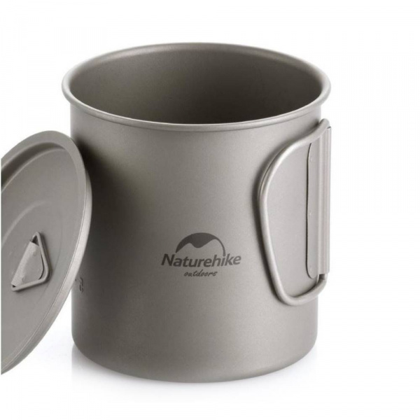 Кружка титановая Naturehike 20Cj Titanium Cup 600 ml NH20CJ005