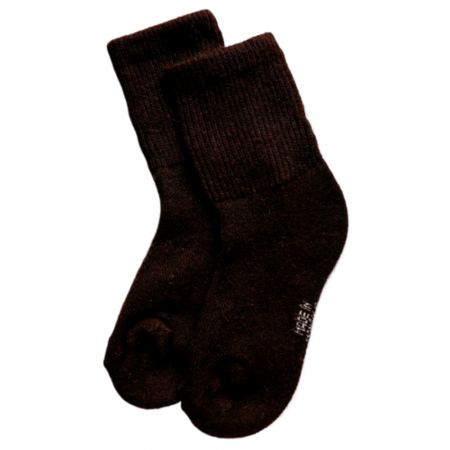 Носки Монголка 70% шерсти 43-45 (44-46) Коричневый (Шоколад) арт. 01104