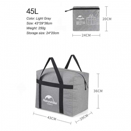 Сумка Naturehike Outdoor storage bag 45L NH17S021-M