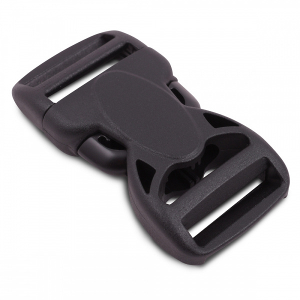 Пряжка фастекс Duraflex Dual Rock Lockster Oval 25мм, две регулировки, 1-07605/1-07145