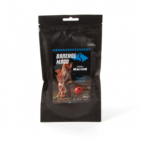 Вяленое мясо Мяссорти (8 пачек по 40 гр) Ранчо Мяссури Гурмэ, 320 гр