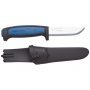 Нож Morakniv Pro S, нержавеющая сталь, резиновая ручка с синей вставкой
