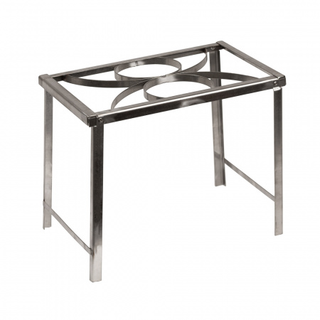 Таганок-раскладушка, из нержавеющей стали (Роза ветров)