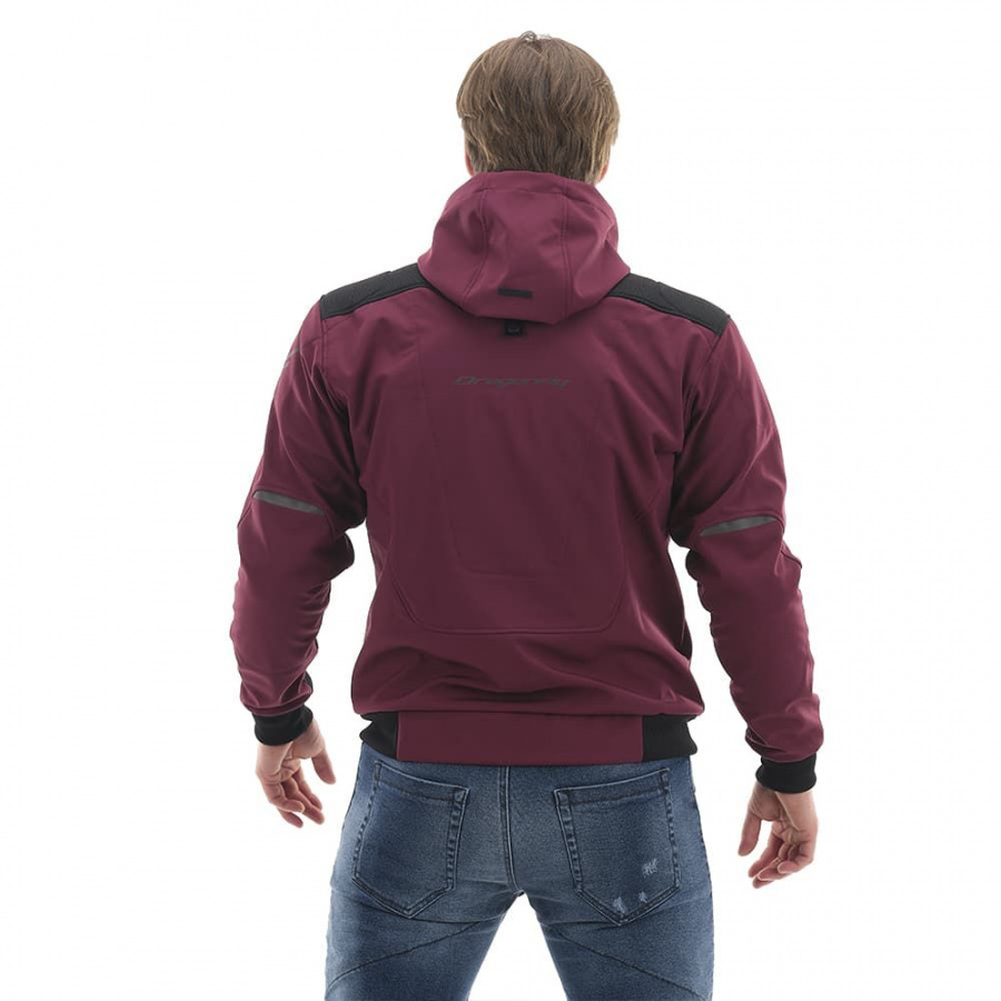 Dragonfly Мототолстовка DF Urban с защитой