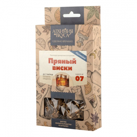 Набор для приготовления настойки Алхимия вкуса № 7 "Пряный виски", 31 г