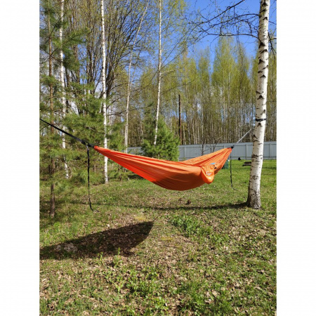 Гамак туристический одноместный Mormus Equip Ultralight Hammock оранжевый Гамак туристический одноместный Mormus Equip Ultralight Hammock оранжевый