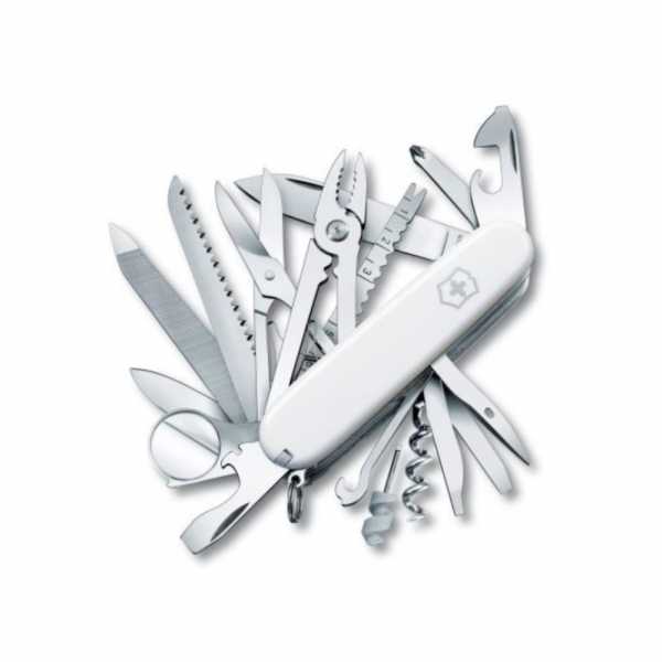 Нож перочинный Victorinox SwissChamp (1.6795.7R) 91мм 33функц. белый карт.коробка