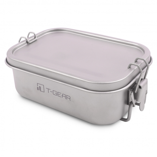 Ланч-бокс титановый T-Gear Titanium Lunchbox 800