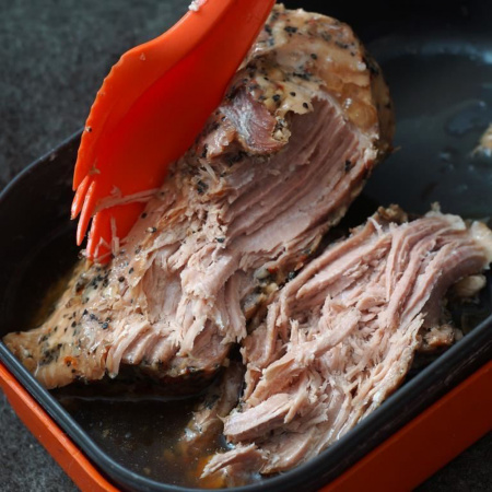 Готовое блюдо Буженина в собственном соку 325 г. (Кронидов)