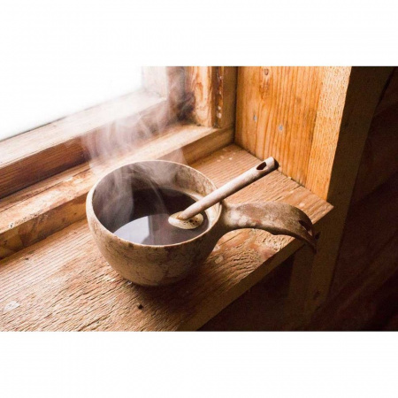 Чашка кукса KUPILKA 21 с чайной ложкой