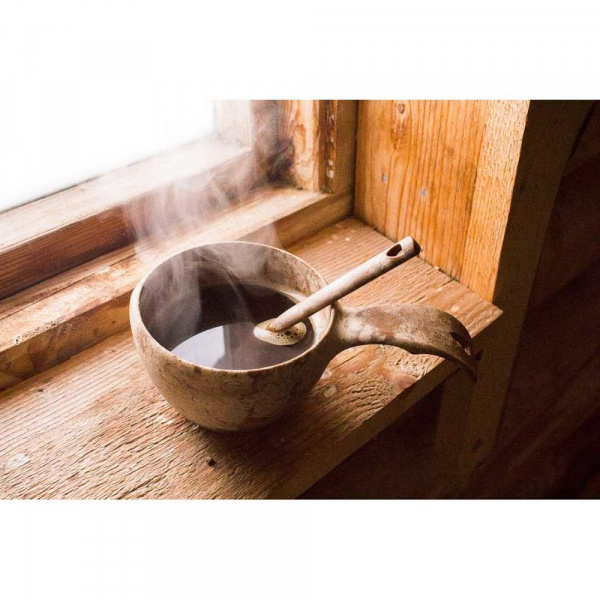 Чашка кукса KUPILKA 21 с чайной ложкой