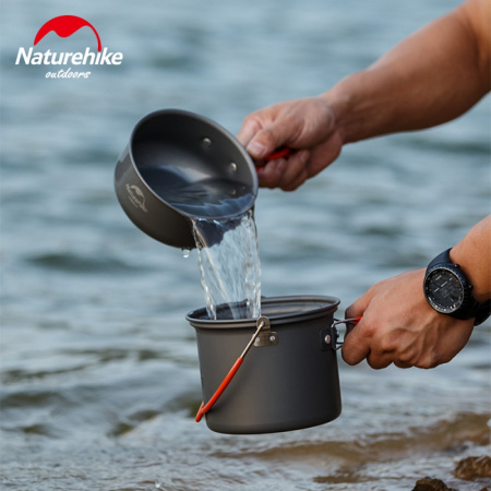 Набор посуды на 2-3 человека Naturehike NH18T018-G 4 предмета