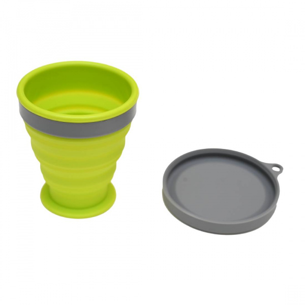 Стакан GORAA SILICONE CUP WITH LID 0.2L (443506, Размер 0.2 л)