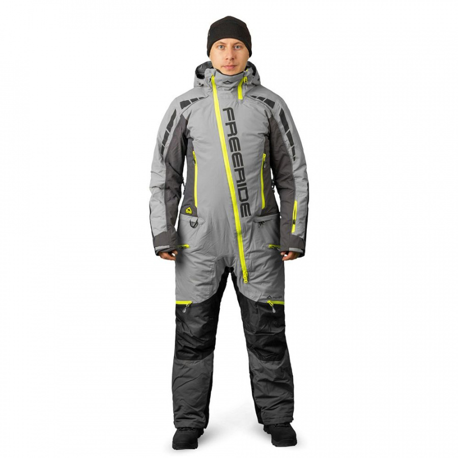 Комбинезон мужской "Freeride"(Фрирайд) (таслан, графит) (р-р 48-50 рост 170-176)