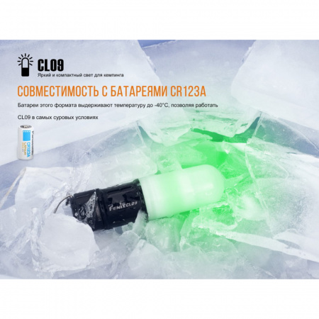 Фонарь Fenix CL09GY серый