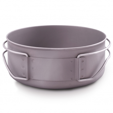 Набор посуды для офицера титан (Роза ветров)