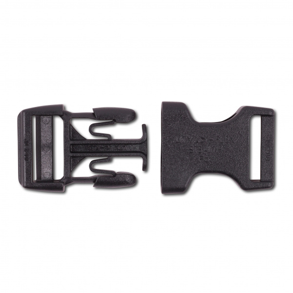 Пряжка фастекс Duraflex Stealth 20мм, одна регулировка, 1-10006/1-06404