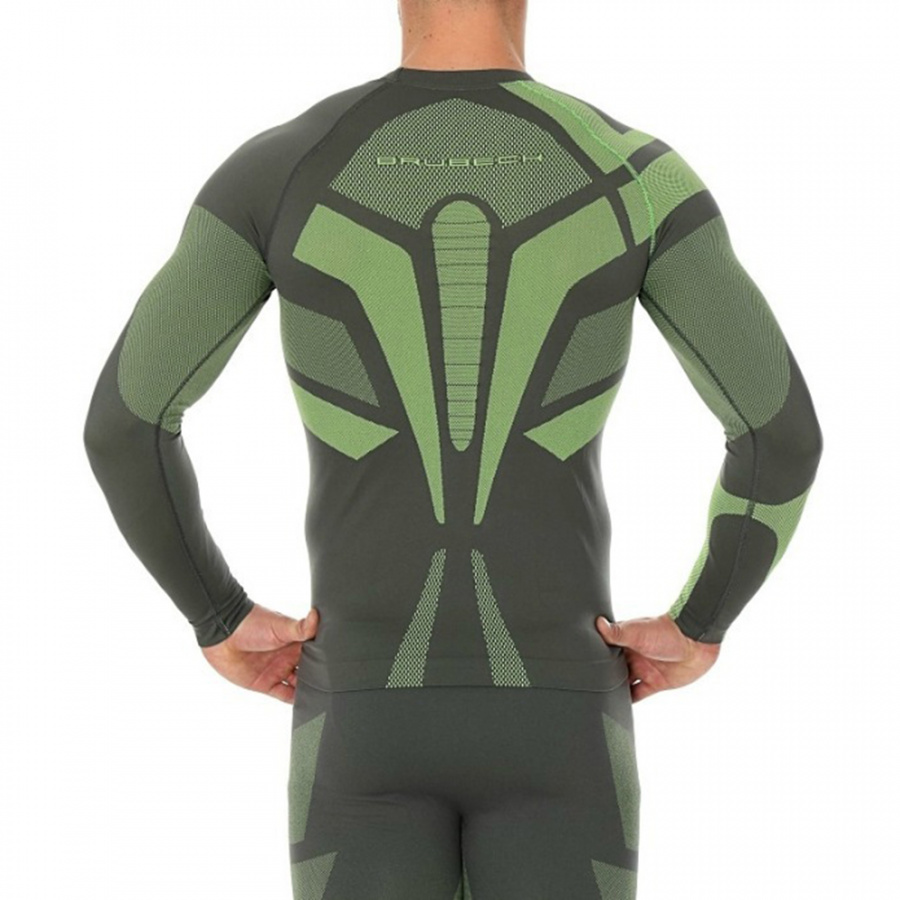 Термобелье мужское Brubeck футболка с длинным рукавом зональная DRY