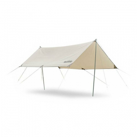 Тент Naturehike Girder NH20TM006, 150D, 500*292 см для кемпинга песочный (с двумя стойками)