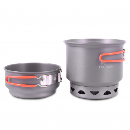 Набор посуды с теплообменной системой FMC-218 323г./1,2л и 0,6л