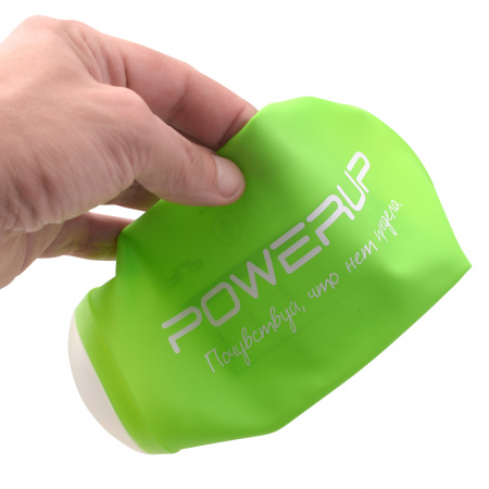 Гибкая бутылка с пластиковым дном POWERUP, 500 мл
