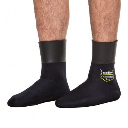 Носки неопреновые Marlin WATERLOCK NYLON ECO, черные, 5mm, 44/45 XL