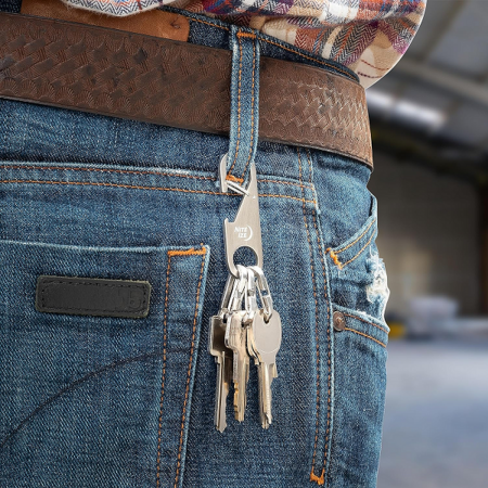 Брелок для ключей NiteIze Z-Rack с открывашкой