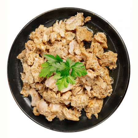 Готовая еда мясо курицы в собственном соку 7 верст, 300 г.