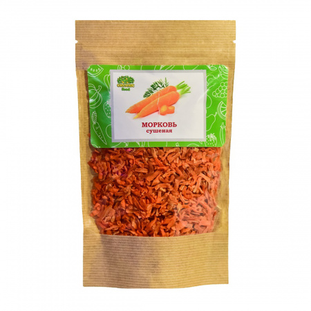 Organic Food Морковь сушеная, 180 гр