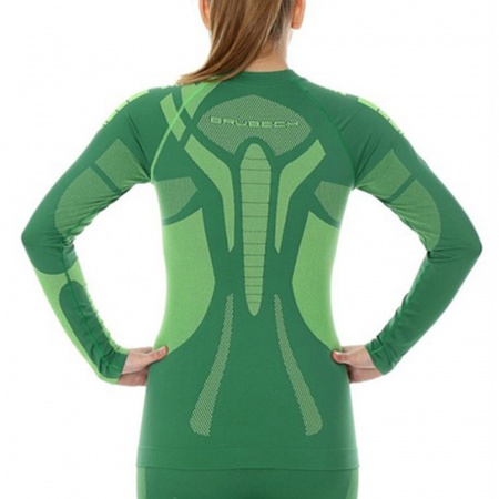 Термобелье женское Brubeck футболка с длинным рукавом зональная DRY