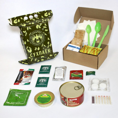 Сухой паек разовый Завтрак Вариант 4 (ИРП-Завтрак4) СПЕЦПИТ