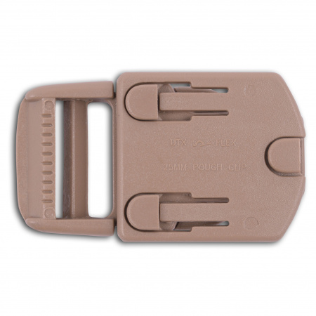 Пряжка фастекс на подложке 25 мм 1-15000/1-15707/1-15709 (3 части) одна регулировка Duraflex