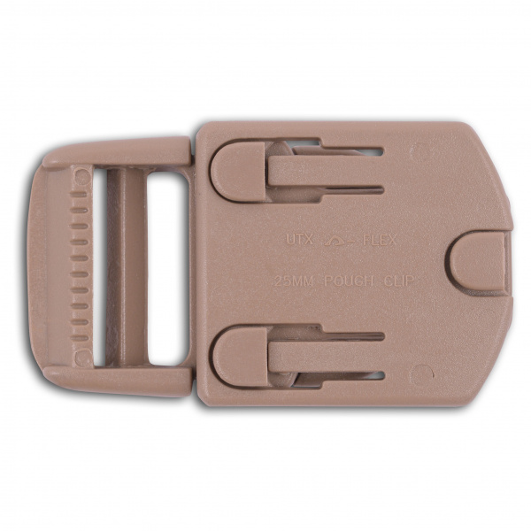 Пряжка фастекс на подложке 25 мм 1-15000/1-15707/1-15709 (3 части) одна регулировка Duraflex