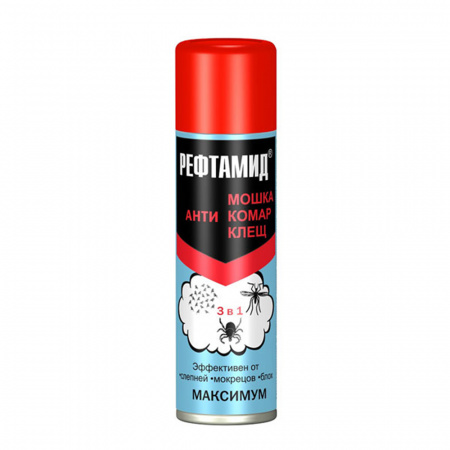 Репеллент Рефтамид Максимум 147 мл, 3 в 1 (Следопыт)